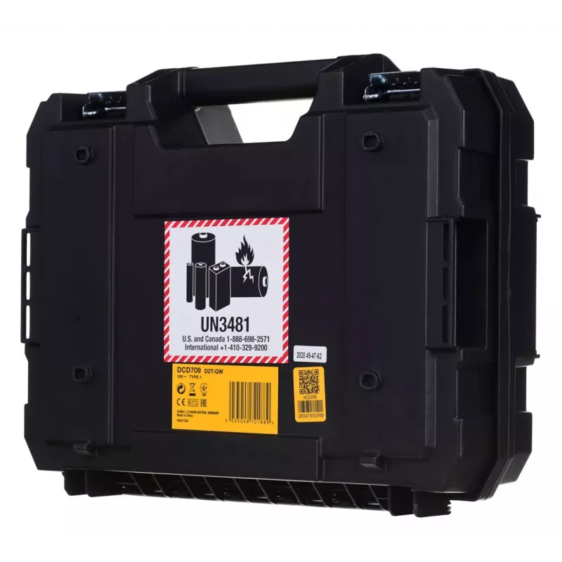 Dewalt DCD709D2T Schlagschrauber mit Akku und Ladegerät