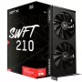Grafikkarte XFX Radeon RX 7600 — 8 GB GDDR6, PCIe 4.0, 128-Bit, 2x DisplayPort 2.1, HDMI 2.1, 2 Lüfter