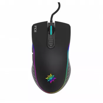 INCA Gaming-Maus IMG-GT15 4800 DPI, RGB, 7 Tasten, USB, SW Retail