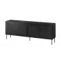 SIENA Kommode 200x40x75 matt schwarz