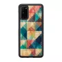 Schutzhülle iKins für Samsung Galaxy S20 — Mosaic Schwarz