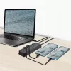 USB 3.2 Gen 1 Hub, 7 Port mit Ein-/Ausschalter, schwarz
