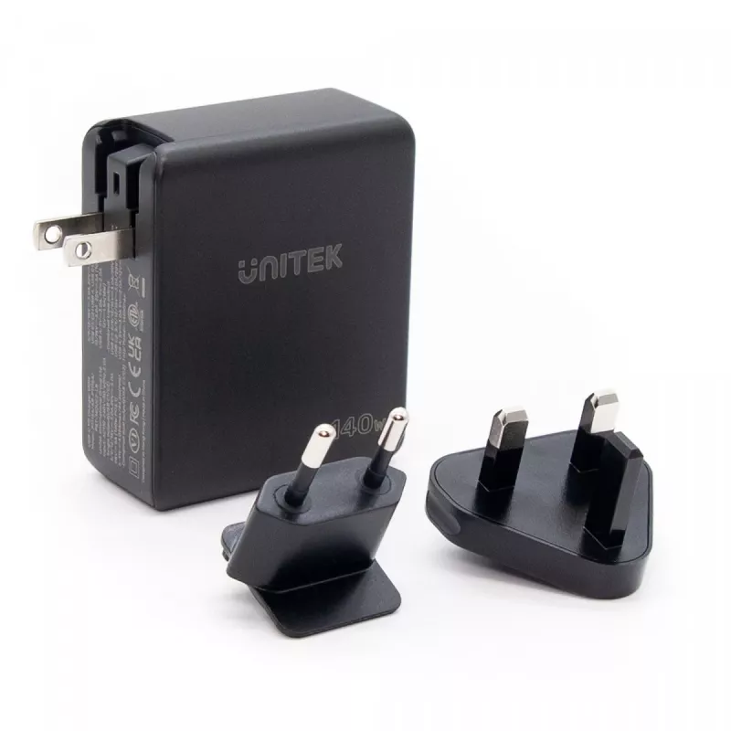 UNITEK P1115A Ladegerät für Mobilgeräte Schwarz