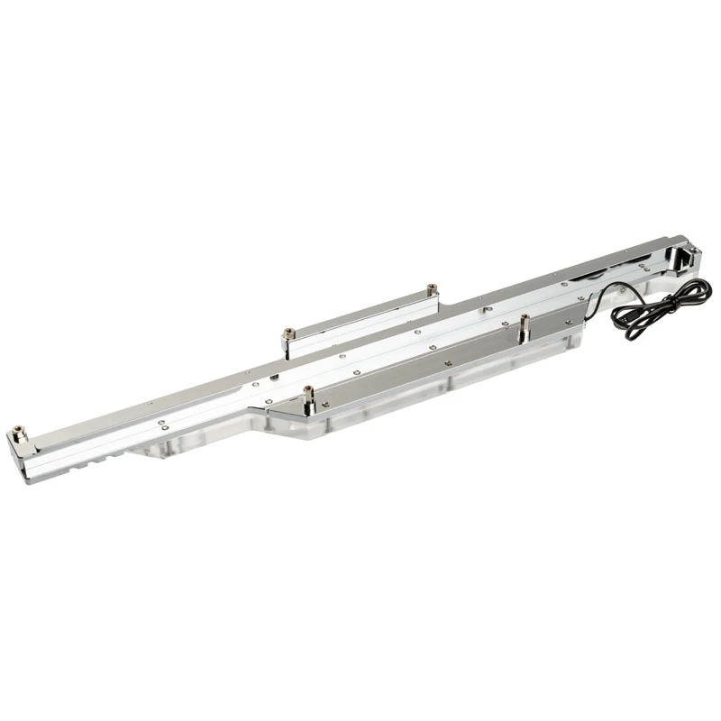 Wasserblock BitsPower BP-MSASDE — Acryl und Kupfer, transparent, enthält Wärmeleitpads und Montageschrauben
