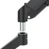 Maclean 2 Monitorhalterung, Gasdruckfeder, 17-32, 2-10 kg, Schwarz, MC-134