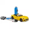 BRUDER Car Service Center bworld 62112 mit Roadster Spielset, Zubehörfiguren und Werkstattelementen