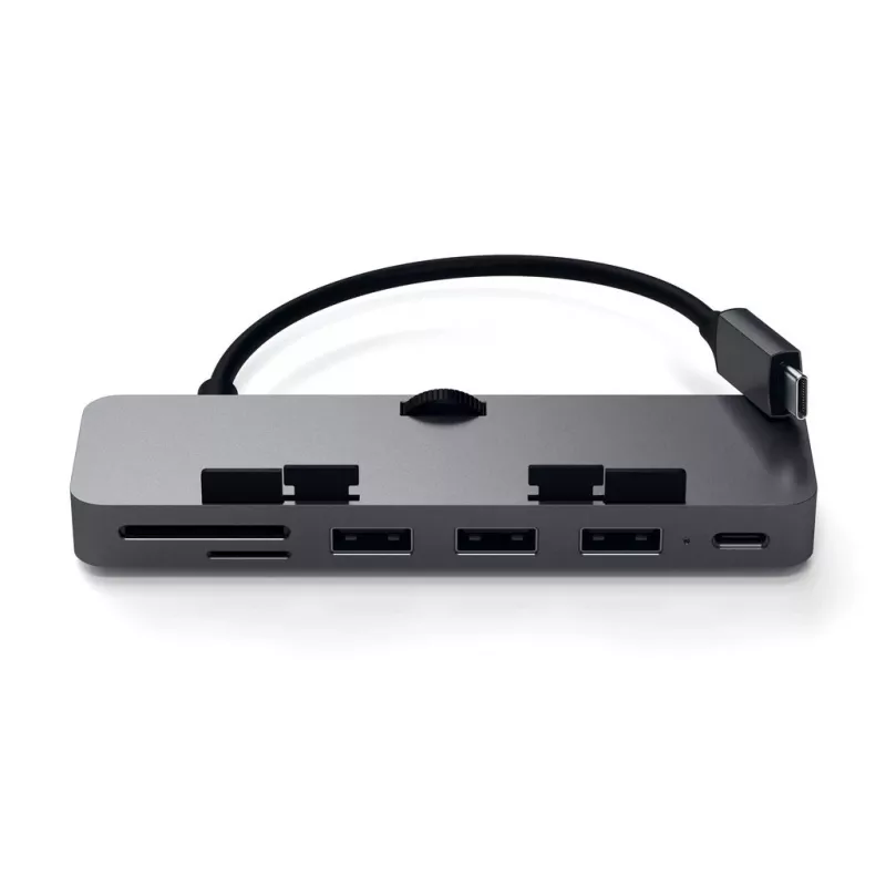 Satechi ST-TCIMHM Laptop-Dock/Port-Replikator USB 3.2 Gen 1 (3.1 Gen 1) Typ-C Grau