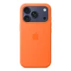 Silicone Hülle Apple iPhone 17 Pro MagSafe Orange Hülle