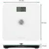 Elektronische Personenwaage Profi-Care PC-PW 3112 — 180 kg Kapazität, 100 g Genauigkeit, 310×310×44 mm, LCD-Anzeige