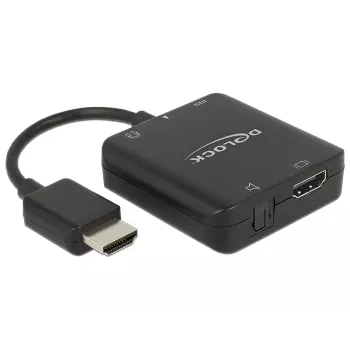 Audio Converter DeLOCK 62784 Schwarz
