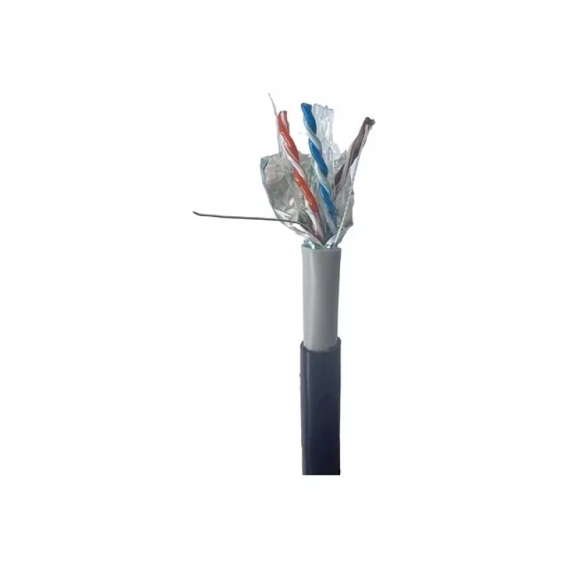 Netzwerkkabel Gembird FPC-6004GE-SO-OUT 305 m Cat6 F/UTP Schwarz