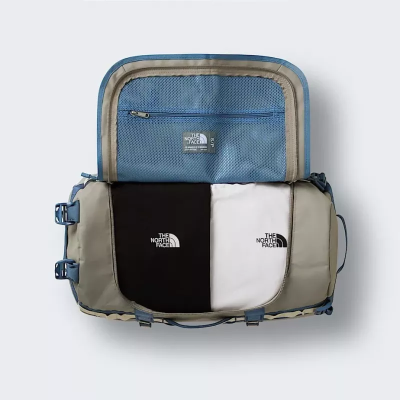 Reisetasche The North Face Base Camp Duffel S - stone slab/granite Grau