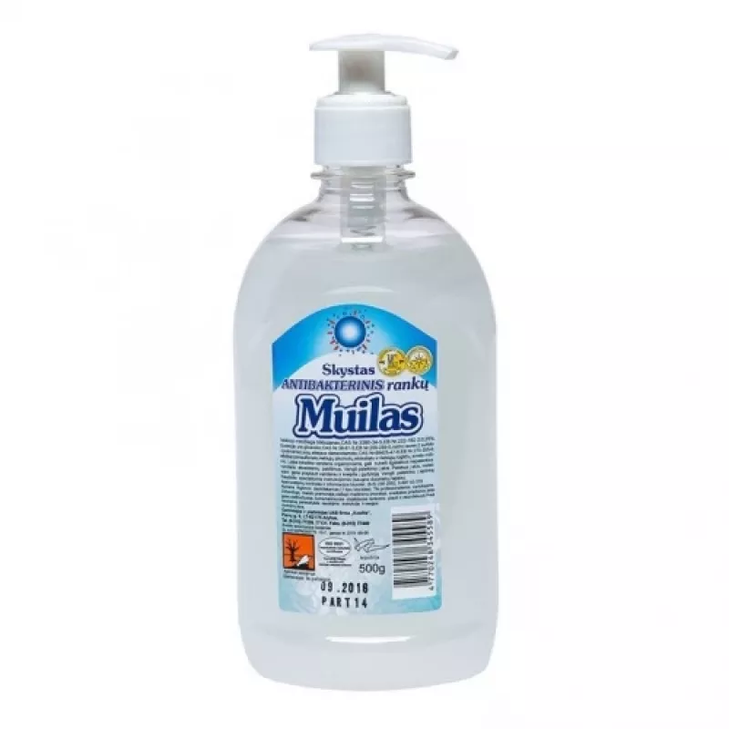 Flüssigseife, antibakteriell, mit Spender, 500 ml