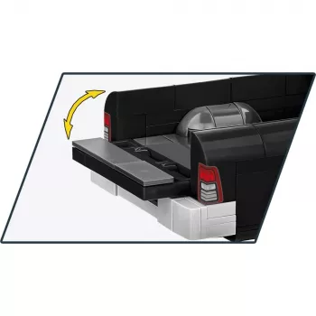 Konstruktionsspielzeug Cobi RAM 1500 Police 24608 2-in-1-Modell, Baustein-Set, umbaubar