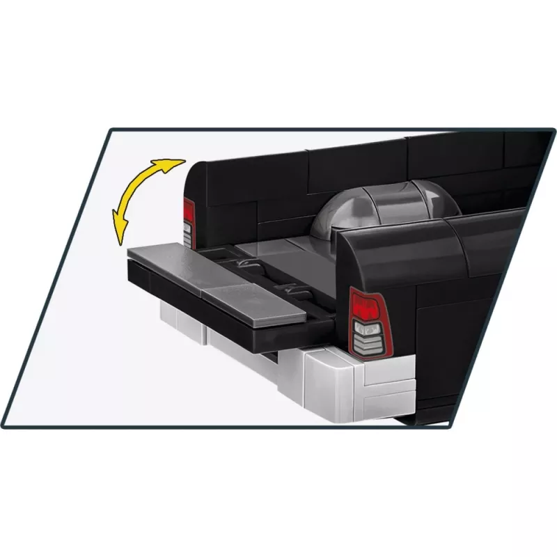 Konstruktionsspielzeug Cobi RAM 1500 Police 24608 2-in-1-Modell, Baustein-Set, umbaubar