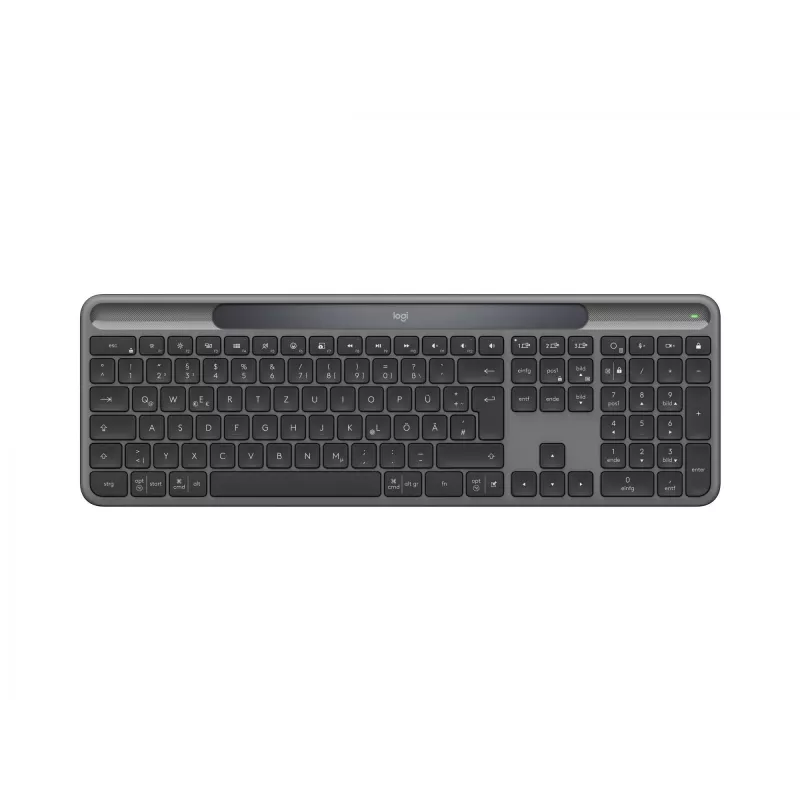 Logitech Tastatur RF Wireless Bluetooth QWERTZ German Graphit 920-013773
