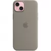 Silikon-Hülle Apple iPhone 15 Plus MagSafe Clay Cover