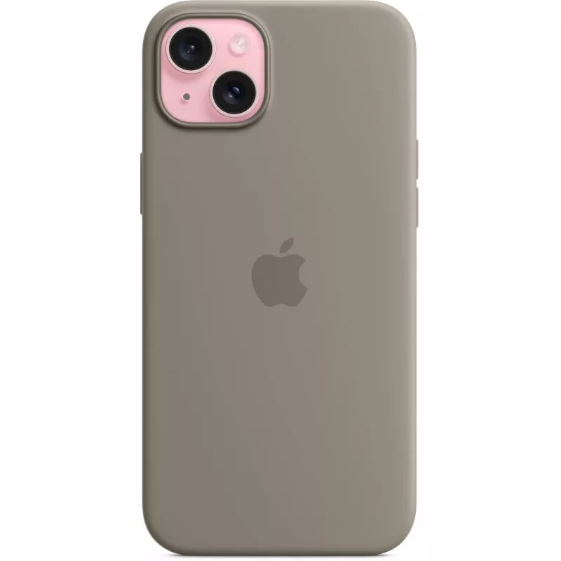 Silikon-Hülle Apple iPhone 15 Plus MagSafe Clay Cover