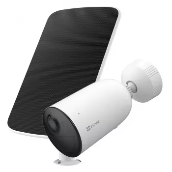 Batteriebetriebene WLAN-IP-Überwachungskamera EZVIZ CB3 2K, 3 MP (2304x1296), 5200 mAh, IP65, inklusive Solarpanel