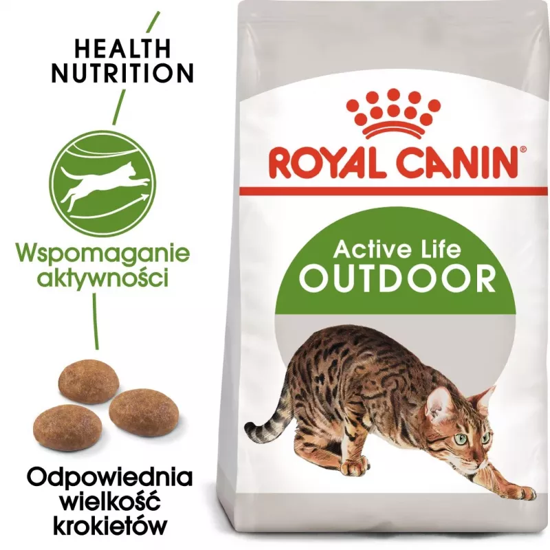 Royal Canin Outdoor Trockenfutter für Katzen 2 kg