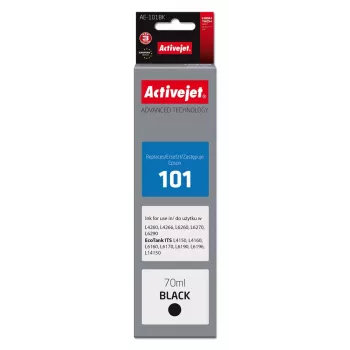 Activejet AE-101BK Tinte (Ersatz für Epson 101; Supreme; 70 ml; schwarz)