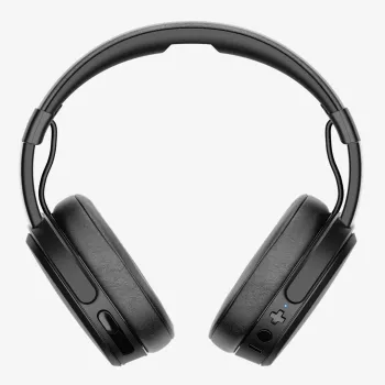 Headset Skullcandy Crusher Wireless — schwarz, binaural, ohrumschließend, Bluetooth & 3,5 mm, faltbar, 40 h Akku