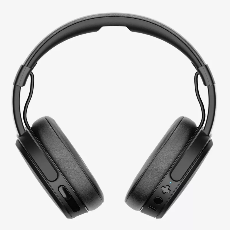 Headset Skullcandy Crusher Wireless — schwarz, binaural, ohrumschließend, Bluetooth & 3,5 mm, faltbar, 40 h Akku