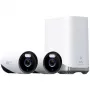 Anker Eufy eufyCam E330 (Professional) - 2-Kamera-Set - Netzwerk-Überwachungskamera - Außenbereich - wetterfest - Farbe (Tag/Nacht) - 8 MP - 3840 x 2160 - 4K - Audio - Wi-Fi - 2