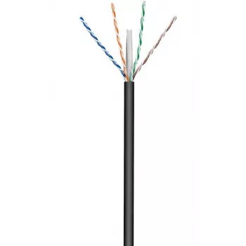 Microconnect KAB023-100 Netzwerkkabel Schwarz 100 m Cat6 U/UTP (UTP)