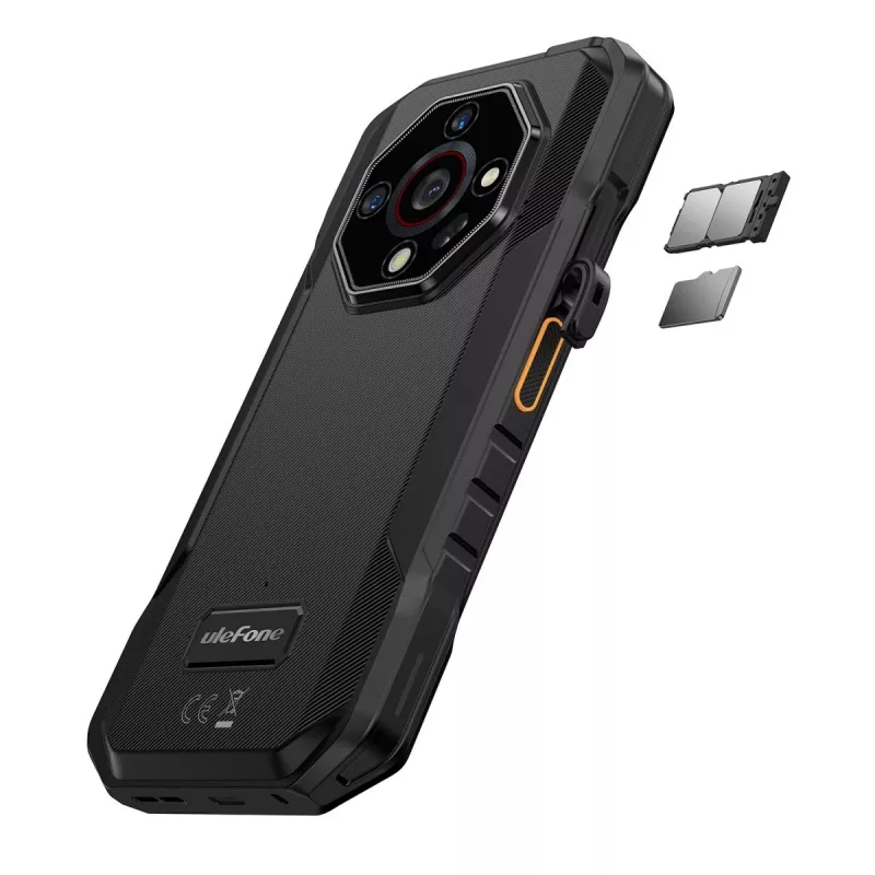 Smartphone UleFone Armor X32 Pro 5G 6,1 Zoll 8 GB RAM 256 GB Speicher Future Schwarz