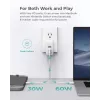 AUKEY PA-B6S Weiß Omni a Mix GaN ultraschnell Wandladegerät