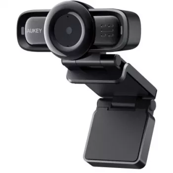 Aukey PC-LM3 Stream Series Autofocus Full HD Webcam mit 1/3-Zoll-CMOS-Sensor schwarz