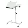 Maclean mobiler Schreibtisch/Laptop-Ständer, weiß, Höhenverstellung 59-89 cm, max. 30 kg, MC-121 W