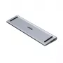 KVM-Switch Unitek D1106AGY01 USB-C Triple 4K Dockingstation mit KVM, 3x USB-A, 5x USB-C, HDMI×2, DP×1, RJ-45, SD-Leser, 3840×2160@60Hz, Aluminium