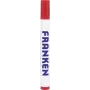 Nachfüllbarer Marker Franken Z1902 01, rot, 2–6 mm Spitze, 10er-Pack