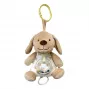 Spieluhr TULILO 9387 beiger Hund 18 cm Plüsch-Musikspielzeug