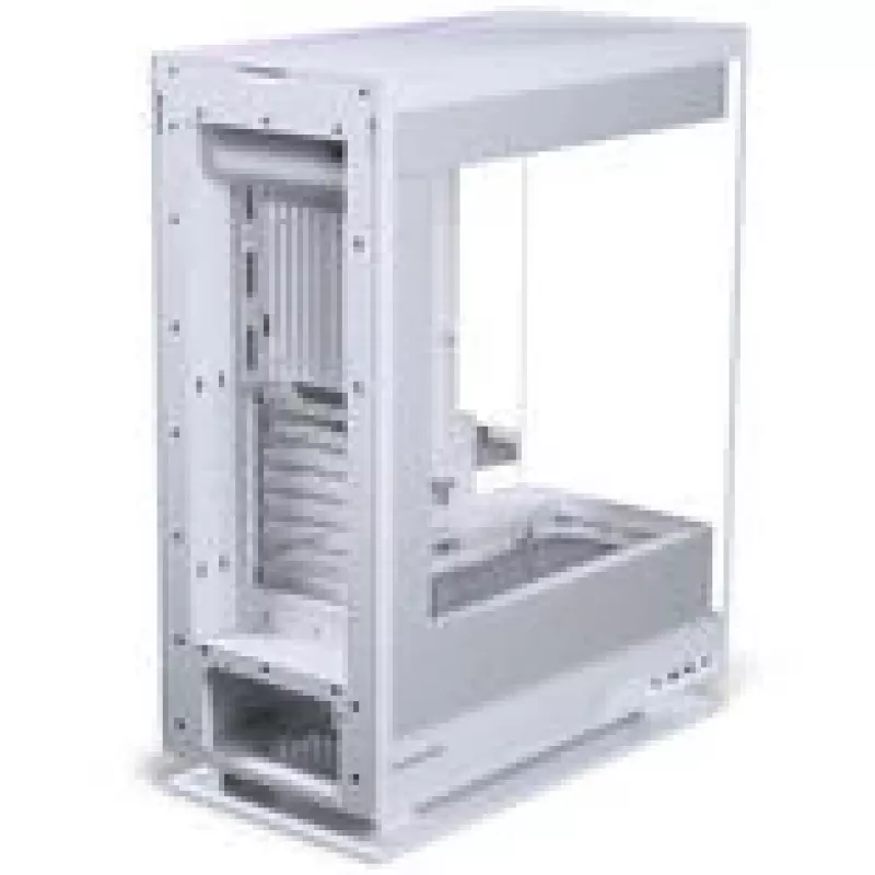 PHANTEKS Evolv X2 Matrix PC-Gehäuse, Midi-Tower, E-ATX, gehärtetes Glas, Matrix LED – Weiß