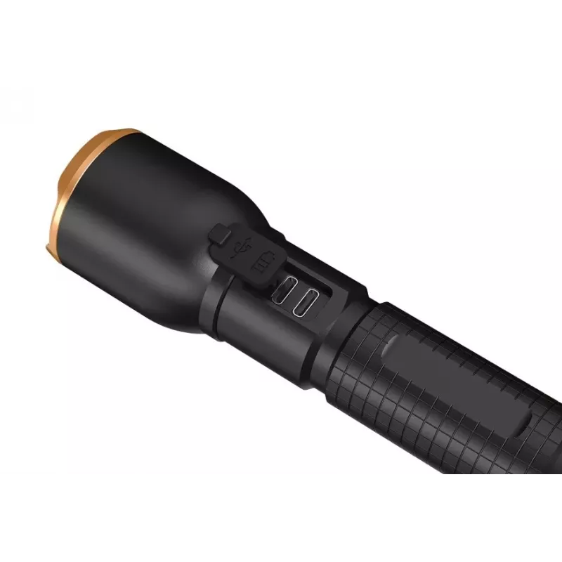 Taschenlampe Duracell DF3000R, schwarz