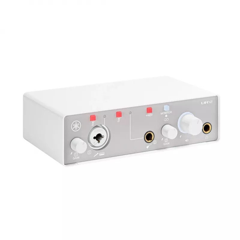 Audio Interface YAMAHA UR12MK3 White - kompaktes 2-in/2-out USB…