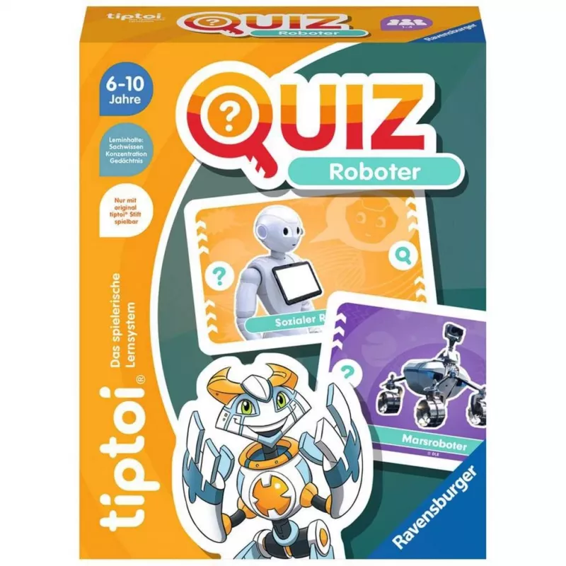tiptoi Quiz Roboter, Quizspiel