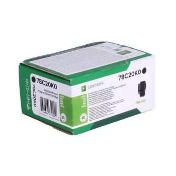 Lexmark 78C20K0 Tonerkartusche 1 Stk. Original Schwarz