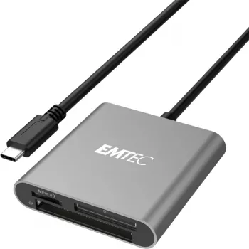 Kartenleser Emtec ECCAREADT610C USB 3.1 Grau