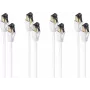 shiverpeaks ®-BASIC-S--Patchkabel Kat. 8.1 F/FTP PIMF LSZH Weiß 1,5 m--VE4 (BS08-41156-4)