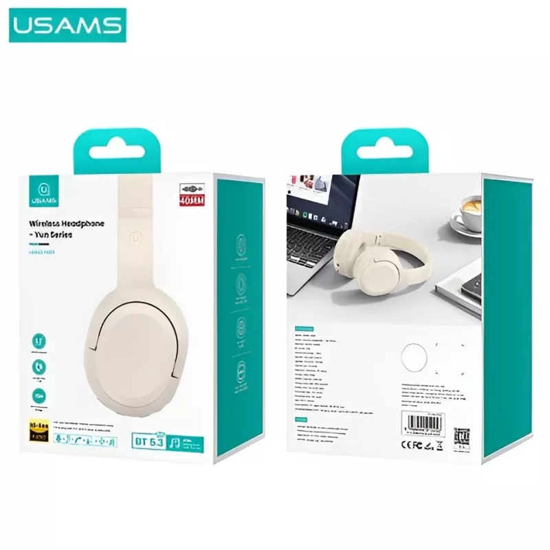 Bluetooth-Kopfhörer Usams Yun Series TDLYEJYX02 Beige