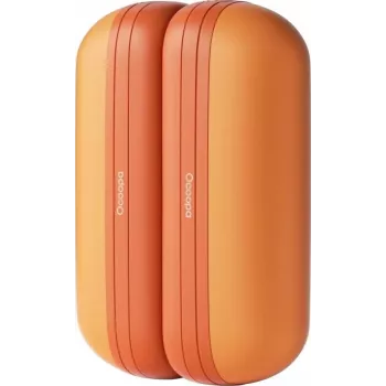 Wiederaufladbarer Handwärmer Ocoopa UT2s Mini, 5200 mAh (2×2600 mAh), Aluminium, Orange