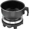 RK 501/S, Schwarz, Arbeitsplatte, Versiegelte Oberfläche, 1 Zone(n), 1 Zone(n), Küche