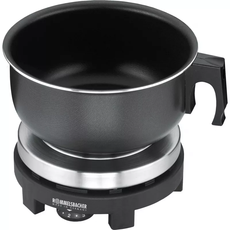 RK 501/S, Schwarz, Arbeitsplatte, Versiegelte Oberfläche, 1 Zone(n), 1 Zone(n), Küche