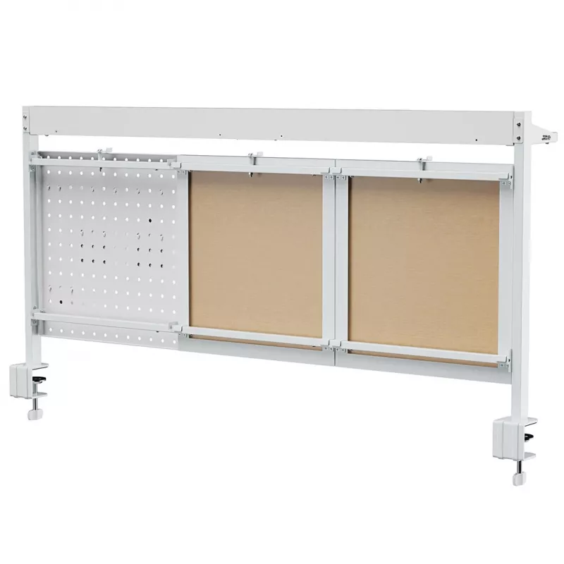 Schreibtischtrennwand Ergo Office ER-300 W, Breite 1250 mm, maximale Belastung 10 kg