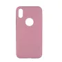 Tellur schlank Hülle aus Kunstleder für iPhone X/XS – Pink, schlanke Schutzhülle