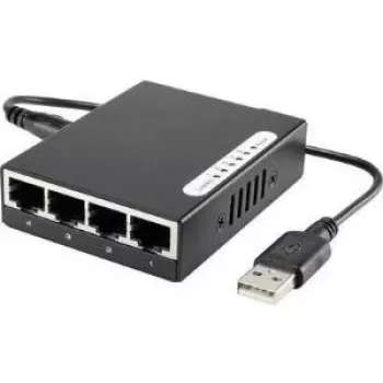Netzwerk-Switch Renkforce 1483811 – 5-Port 100 Mbit/s unmanaged Switch